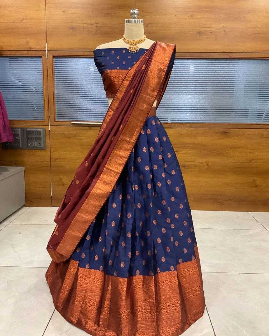 YNF KANJIVARAM SILK RPVR ARRIVLAS WHOLESALE LEHENGAS MANUFACTURER     